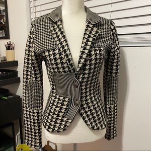 Houndstooth Blazer